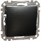Schneider Electric Recessed Wall Switch Without Frame Intermediate Grey