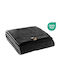 Ionion Fleece Blanket Double 220x200 cm Dark Grey