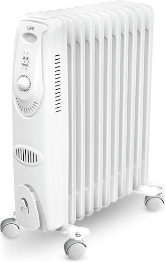 Life Comfy 2 Oil Filled Radiator with 11 Fins 2500W