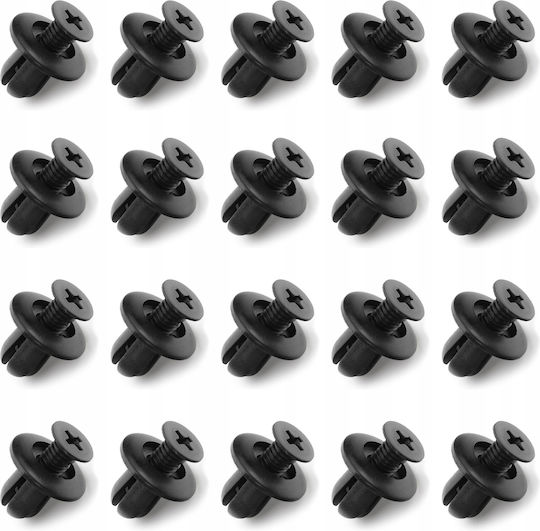 20x Clip-Klemme für Radhausschale Hyundai Kia 8 mm