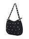 Leather Women's Shoulder Bag Black