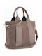 Damen-Tote-Tasche aus Leder Taype