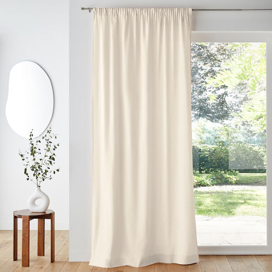 La Redoute Interieurs Памучна Завеса с Перделък 135x350 см
