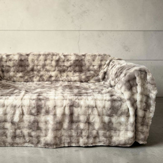Linea Home Cloud Sesselüberwurf L180xB160 cm Beige