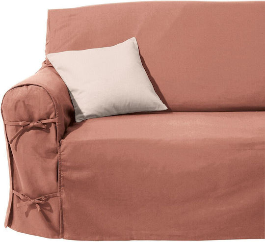 La Redoute Interieurs Elastischer Bezug Für Dreisitziges Sofa Rot