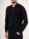 Polo Πουλόβερ Μακρυμάνικο Navyblue