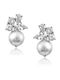 Bridal Earrings Silver 925 Rsbr065