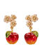 Fable Σκουλαρίκια Καρφωτά Apple Blossom