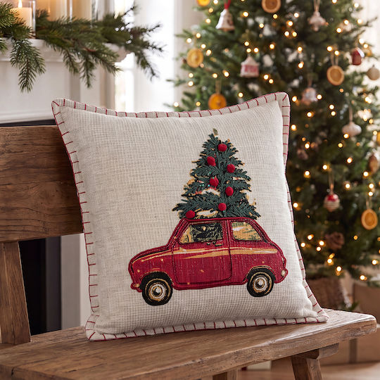 Christmas Pillow 45x45 S-f Clark Beige Cc341018