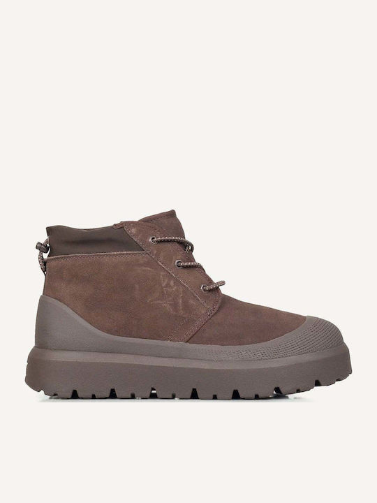 UGG Neumel Weather Suede Waterproof Brown Chukk...