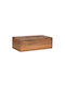 Estia Allure Θήκη για Χαρτομάντηλα Ξύλινη 27x15x8.6cm 02-51624
