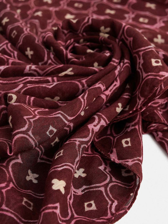 attrattivo Women's Scarf Burgundy