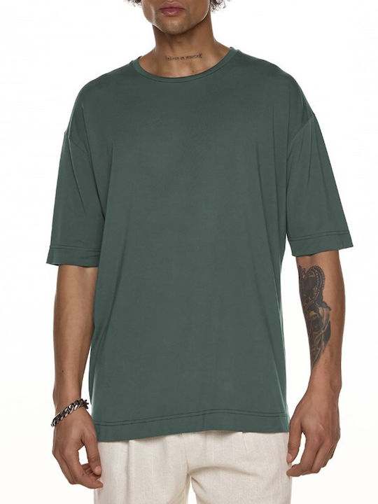 Kurzarmshirt Dunkelgrün