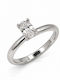 Mar & Co Diamonds Солитер от Бяло Злато 14K с Диамант