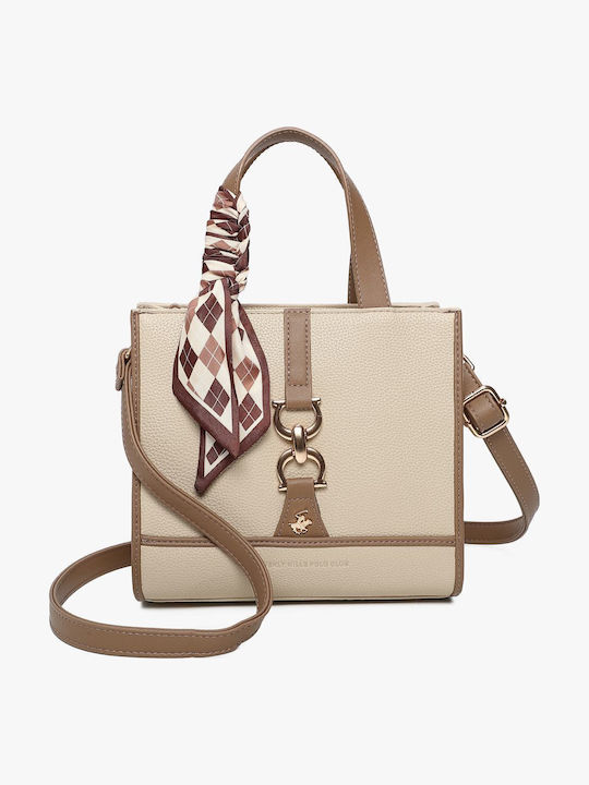 Beverly Hills Polo Club Women's Satchel Bag Bei...