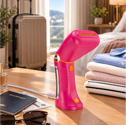 Babyliss Conair Ръчна Парна Четка за Дрехи 1200 W с Резервоар 80 ml Розова
