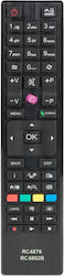 Συμβατό Τηλεχειριστήριο Rc4876/rc4862 Finlux Hitachi Telefunken Συμβατό Τηλεχειριστήριο Rc4876/rc4862 Finlux Hitachi Telefunken