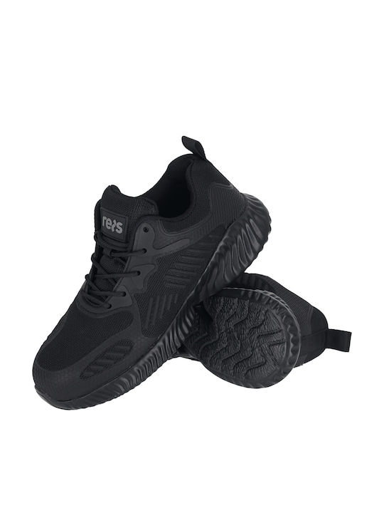 Reis Slip-resistant Eva Sole Παπούτσι Ασφαλείας Μαύρο SB με Πιστοποίηση SR