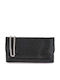 Women's Flap Bag Black Rhinestones