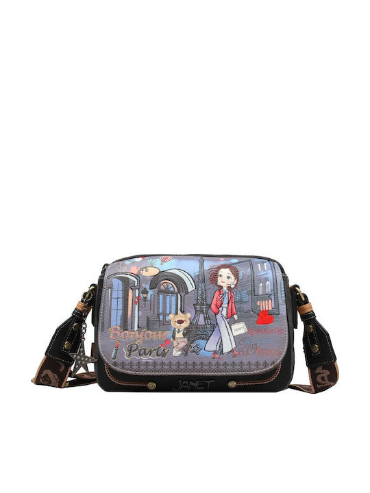 Women's Multicolour Flap Bag