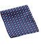 Men’s Silky Navy Blue Pocket Handkerchief