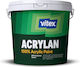 Vitex Acrylan Ecological Plastic Water-Based Paint for Exterior Use 1lt