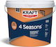 Kraft 4 Seasons Acrylic Ecological Water-Based Paint for Exterior Use 930ml