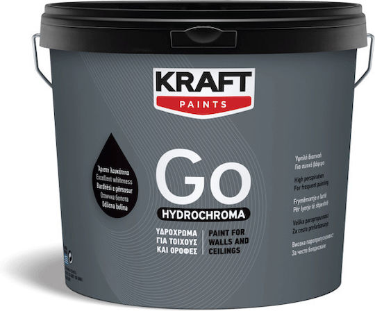 Kraft Go Hydrochroma Plastic Water-Based Paint for Interior Use 15 L