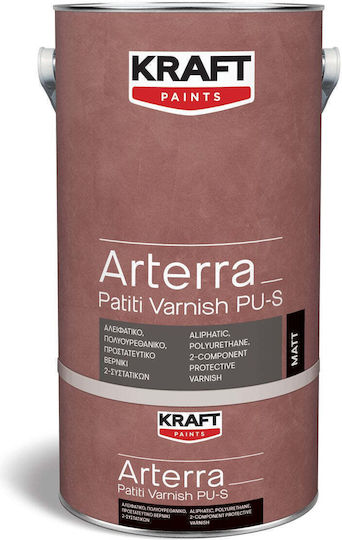 Kraft Solvent-Based Polyurethane Impregnation Varnish, Clear Gloss 1kg