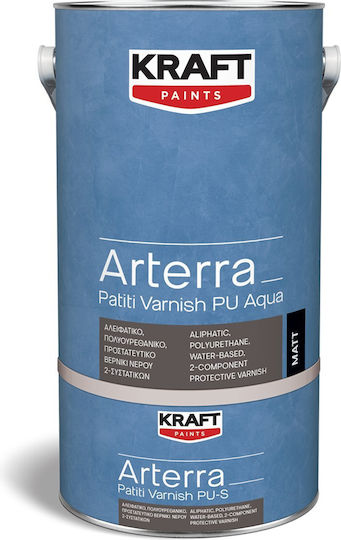 Kraft Colourless Matte Water-Based Polyurethane Impregnation Varnish 1kg