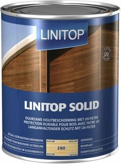 LINITOP Solid Impregnation Varnish Mahogany 1lt