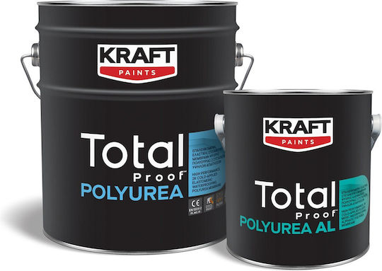 Kraft Total Proof Elastomeric Polyurethane Bituminous Waterproofing Coating 3.25kg Transparent