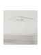 vidaXL Metal Recessed Spot White 9x9 cm 12 pcs