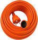 Extralink Cable Extension Reel with 50m Length, 3 x 1mm² Cable Cross Section and Grounding