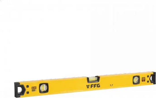 FFG 11206 Αλφάδι Αλουμινίου Μαγνητικό 60εκ. με 3 Μάτια