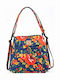 Multicolour Fabric Women's Shoulder Bag / Backpack