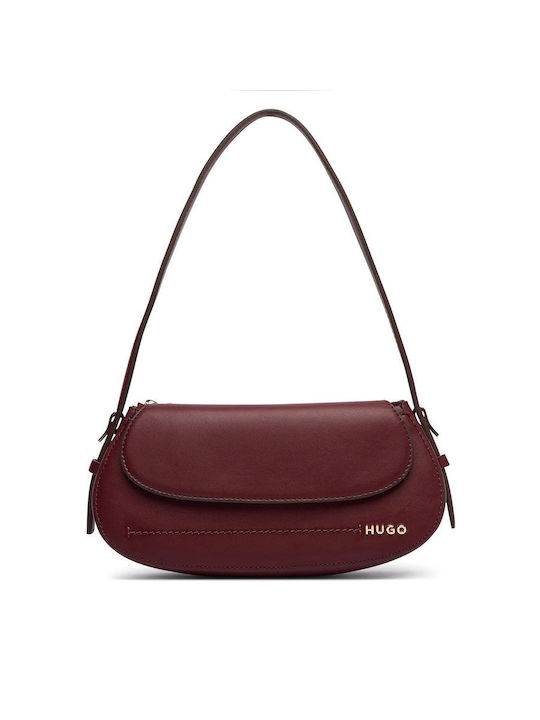 Yorih_sh Women's Flap Bag Bordeaux