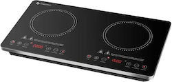 Amzchef Double Black Induction Countertop Burner