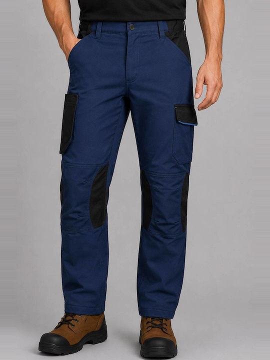 Delta Plus Waterproof Work Trousers Navy Blue