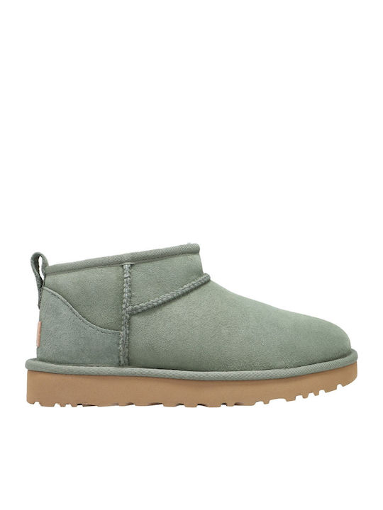 UGG Classic Ultra Mini Ghete Dama din Piele Înt...
