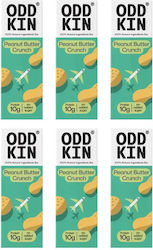 Oddkin Bars Протеинови Барове с Вкус Peanut Butter Crunch 6x50 г