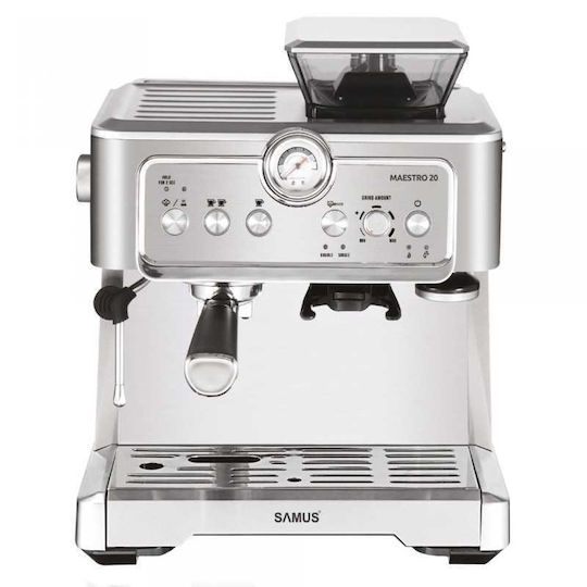 Samus Maestro 20 Машина за еспресо 1350 W 20 бара Мелачка 200 g 2,3 l Реновирана