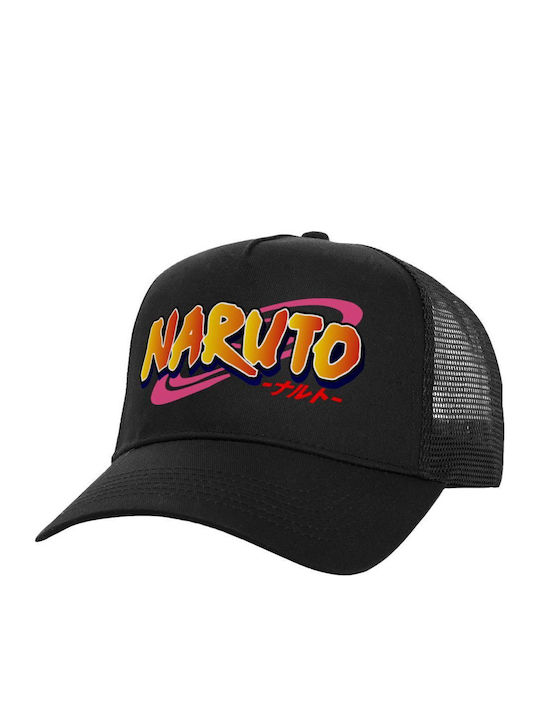 Καπέλο Trucker Μαύρο Naruto Uzumaki One Size