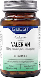 Quest Valerian 125mg 60 ταμπλέτες Quest Valerian 125mg 60 ταμπλέτες