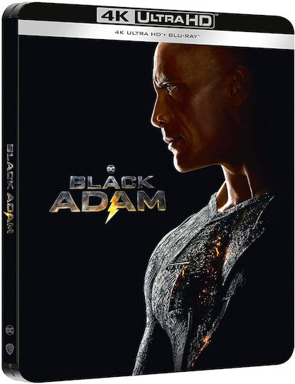 Black Adam 4k Ultra Hd + Blu-ray Χωρίς Ελληνικά Steelbook