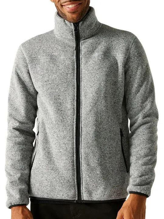 Ανδρική Ζακέτα Fleece Γκρι