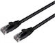 Mercodan Direct Attach Copper Cat.6 (Gigabit) Ethernet Network Cable 0.5m Black