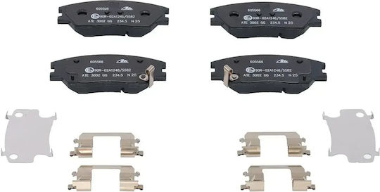 Brake Pad Set Disc Brake Ate 13.0460-5566.2