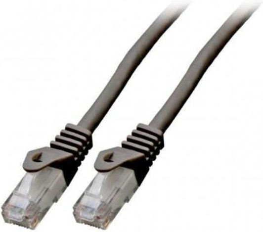 Mercodan U/UTP Cat.6 (Gigabit) Ethernet Network Cable 0.5m Black