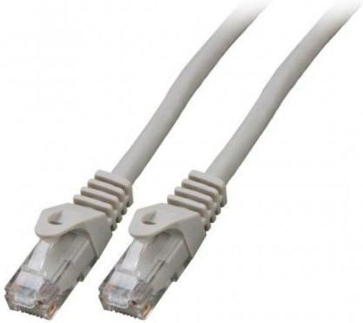 Mercodan U/UTP Cat.6 (Gigabit) Ethernet Network Cable 1m Grey